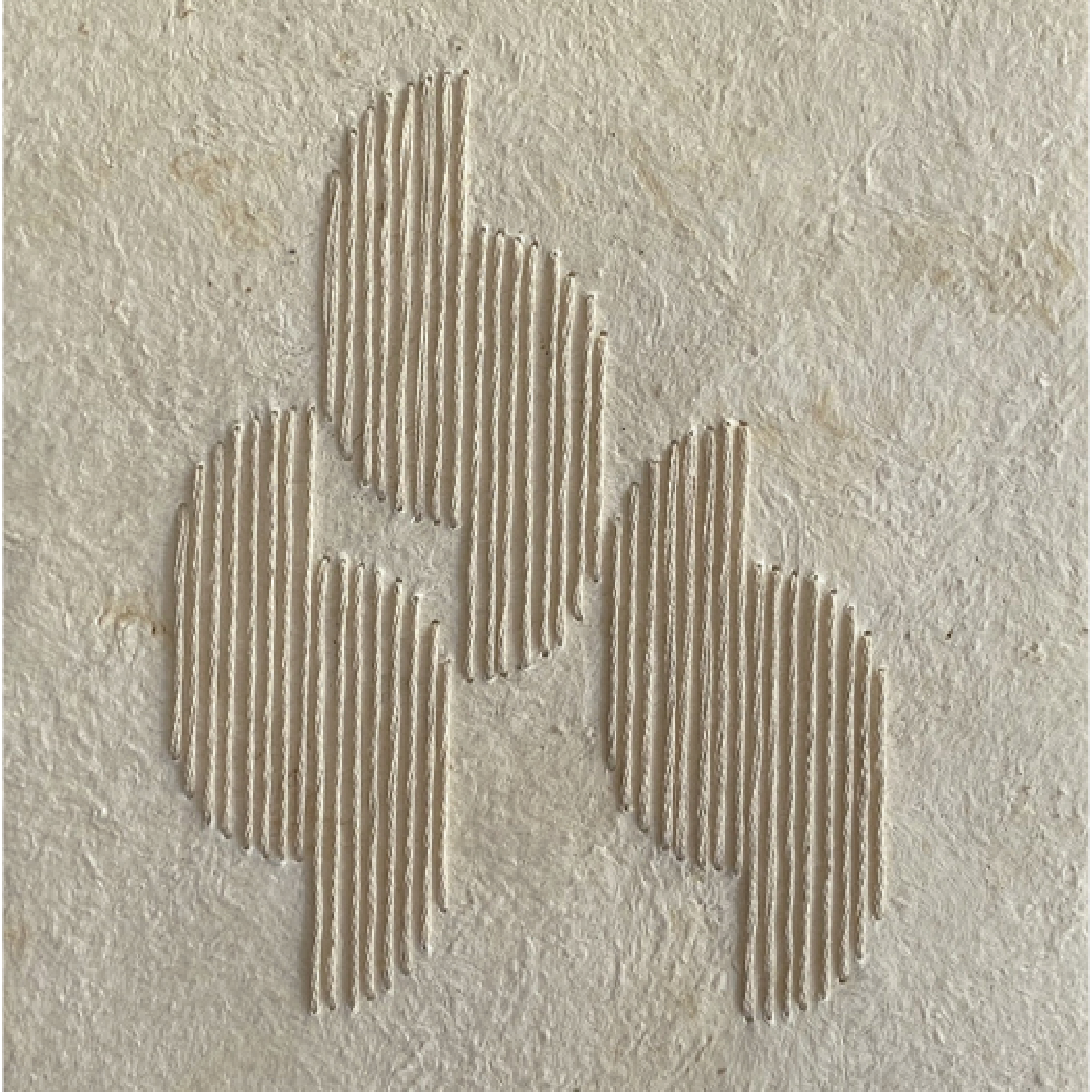 KINA - CUADRO TEXTIL CON HILO DE ALGODÓN
