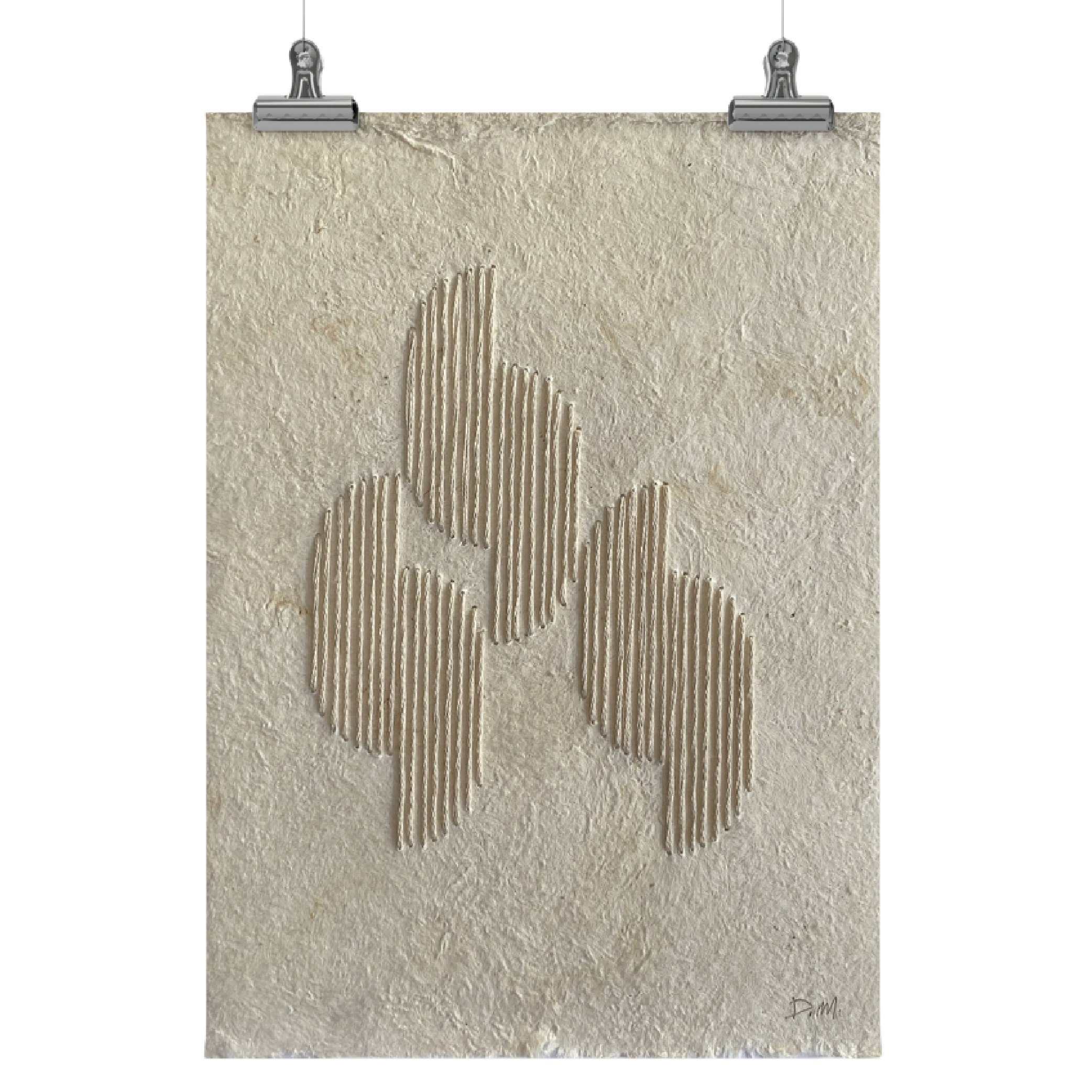 KINA - CUADRO TEXTIL CON HILO DE ALGODÓN