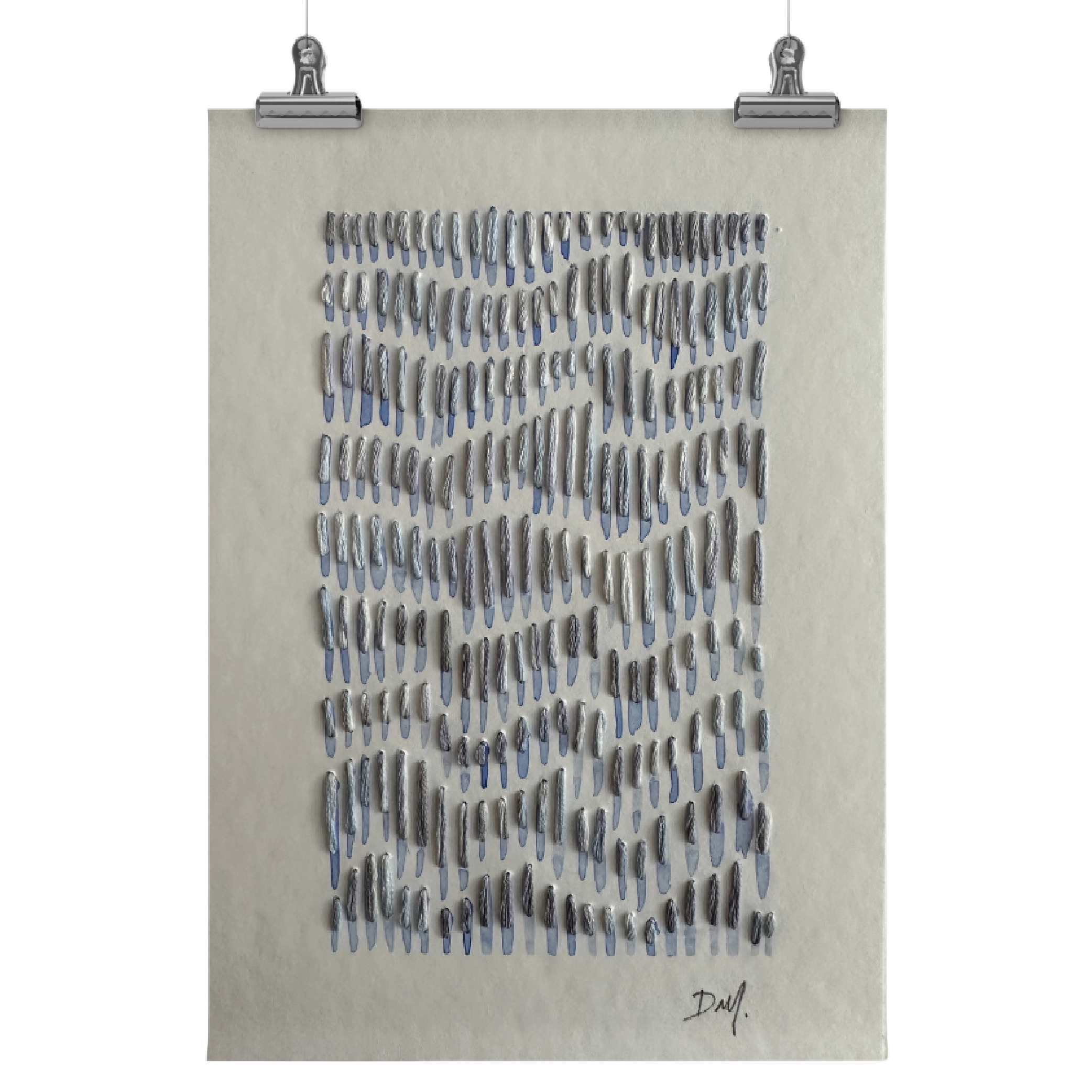 CAARÚ - CUADRO TEXTIL CON HILO DE ALGODÓN