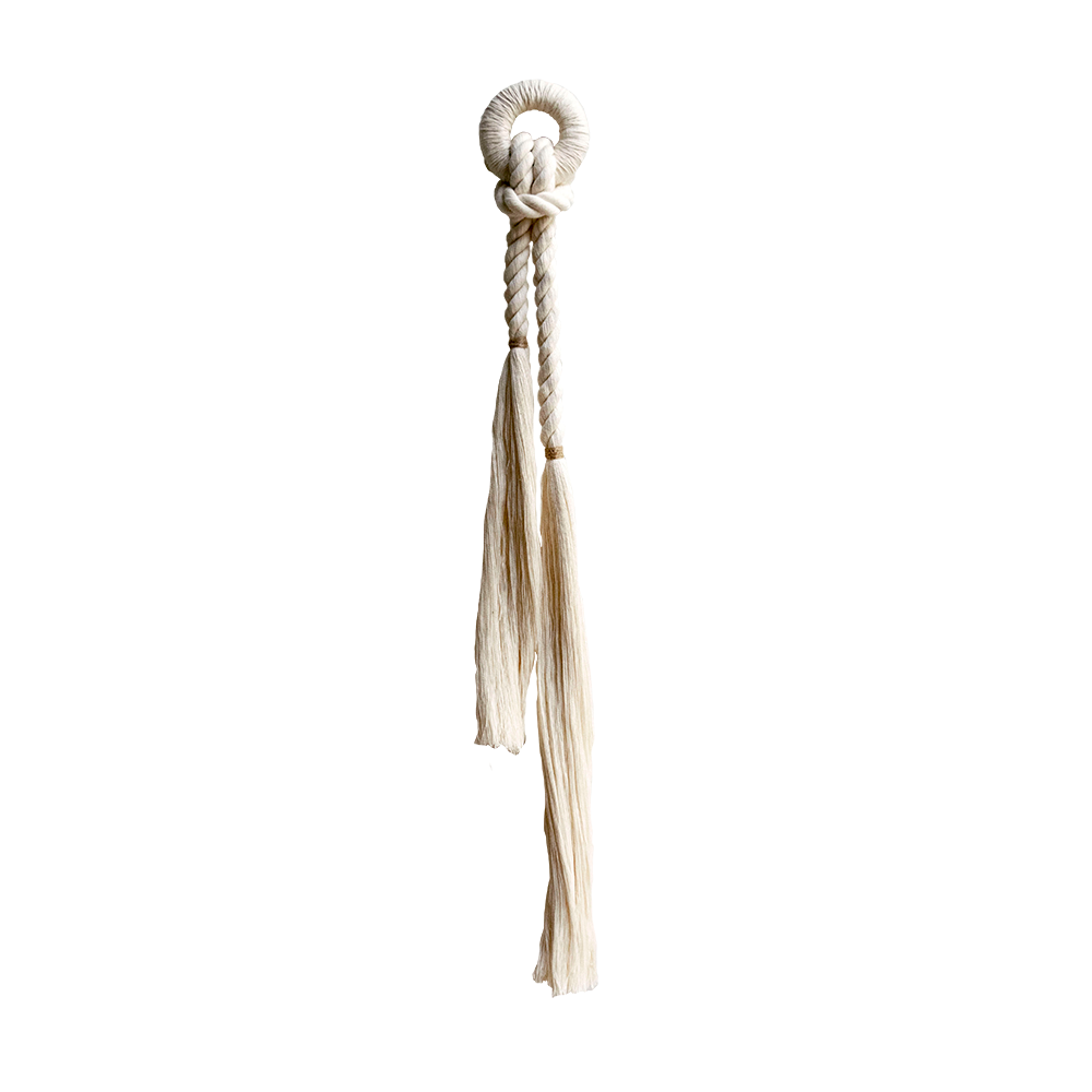 EVA PETITE - NUDO DE MACRAMÉ DE ALGODÓN