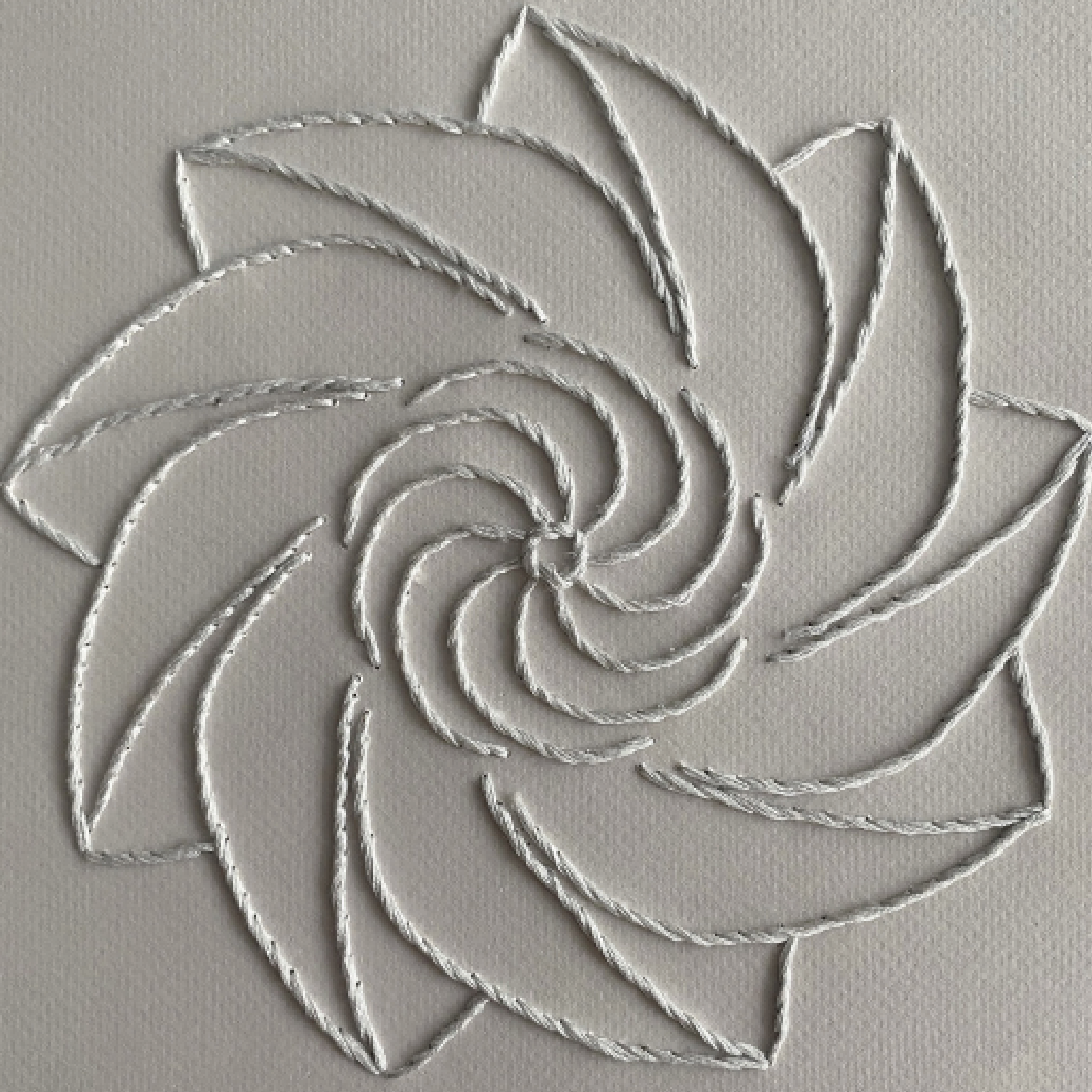 NEXTIC - CUADRO TEXTIL CON HILO DE ALGODÓN