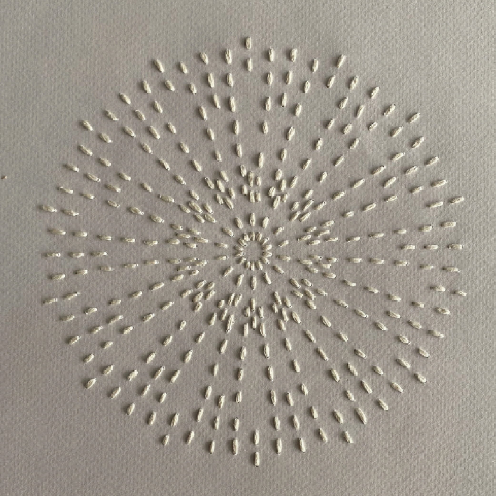 KETZA - CUADRO TEXTIL CON HILO DE ALGODÓN
