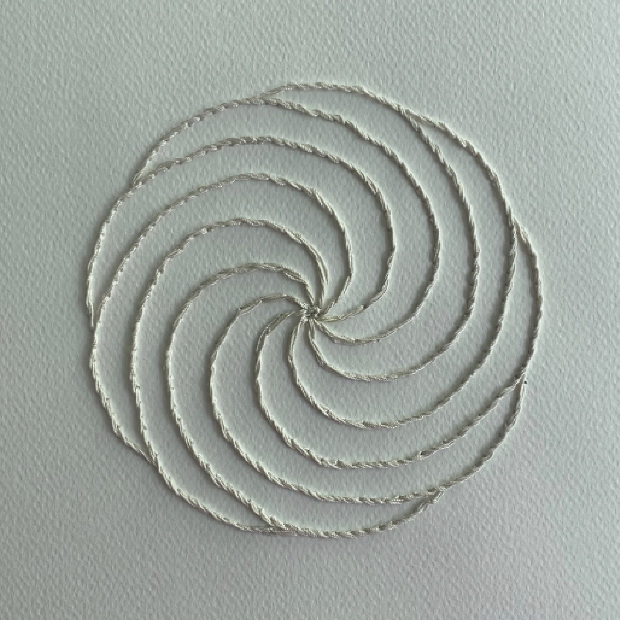 XIHU - CUADRO TEXTIL CON HILO DE ALGODÓN