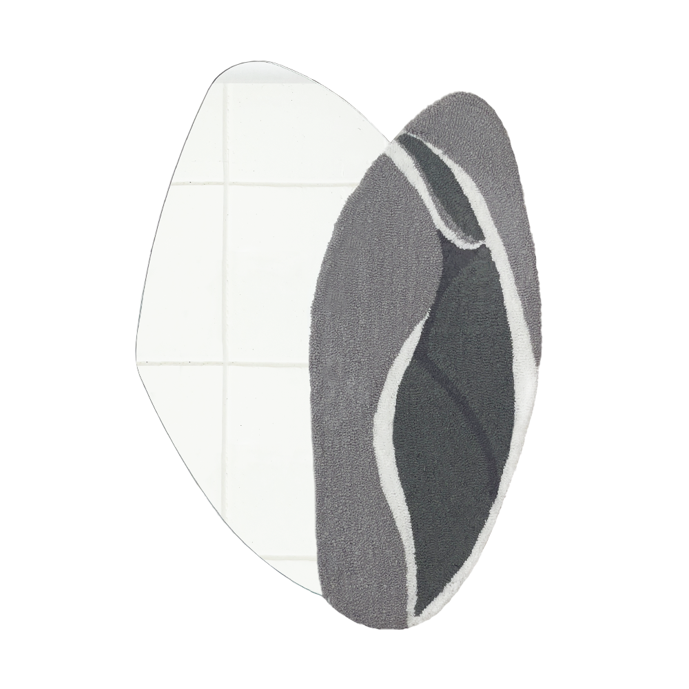 XCALAK - ESPEJO DECORATIVO CON ESTAMBRE