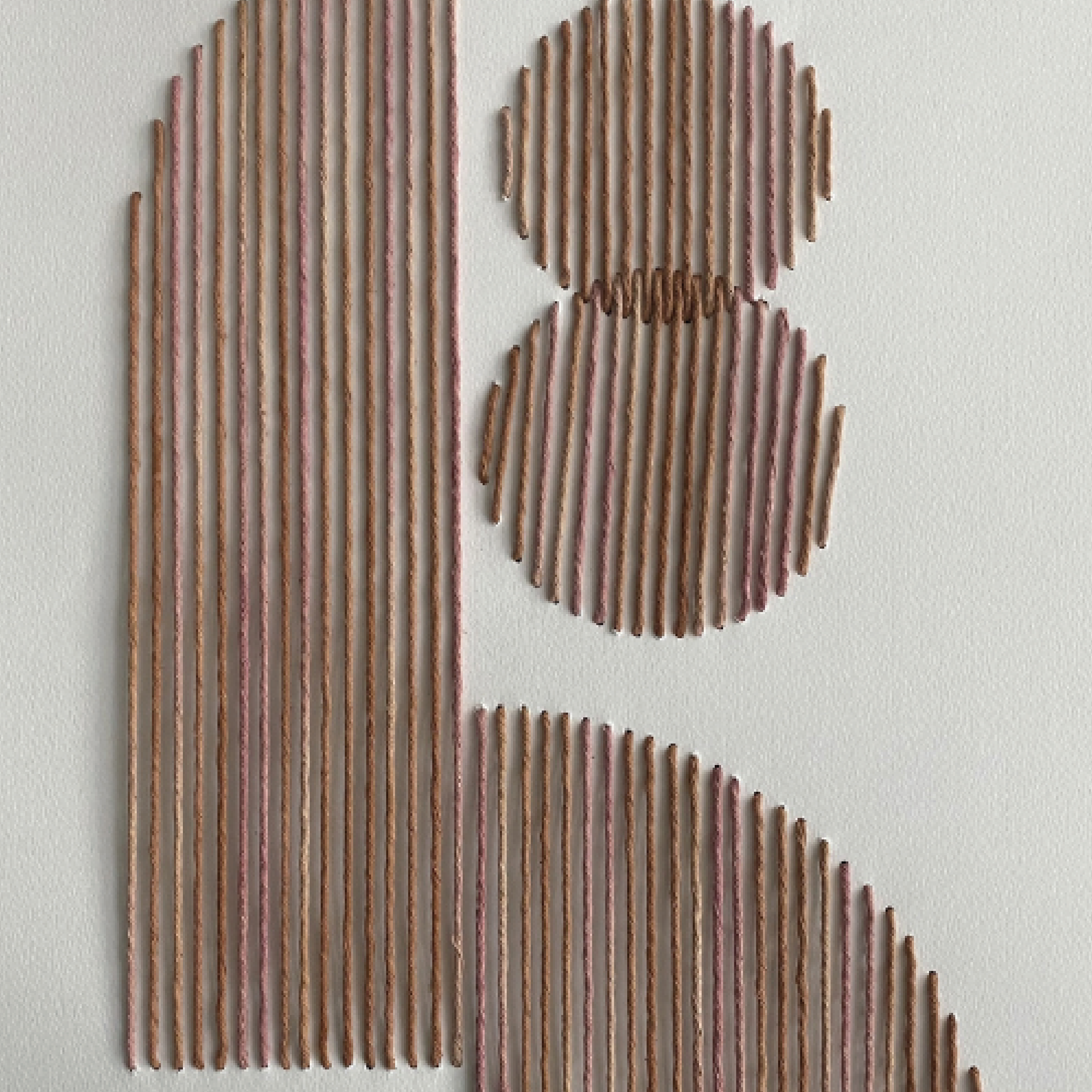 NOIL - CUADRO TEXTIL CON HILO DE ALGODÓN